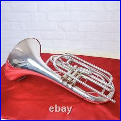 Yamaha YHR-302MS Marching French Horn With Mouthpiece Good Maintained Japan Used