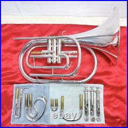 Yamaha YHR-302MS Marching French Horn With Mouthpiece Good Maintained Japan Used