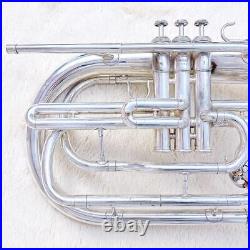 Yamaha YHR-302MS Marching French Horn With Mouthpiece Good Maintained Japan Used