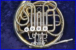 Yamaha YHR-567 Double French Horn with Case and Mouthpiece