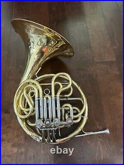 Yamaha YHR561 double FRENCH HORN, WITH MOUTHPIECE. Made in Japan