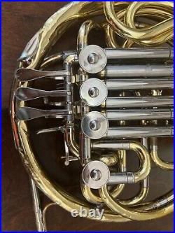 Yamaha YHR561 double FRENCH HORN, WITH MOUTHPIECE. Made in Japan